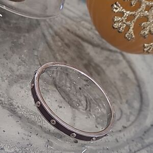 Coach riveted bangle bracelet